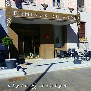 3* Hotel Terminus Du Forez Saint-etienne Centre Gare Chateaucreux